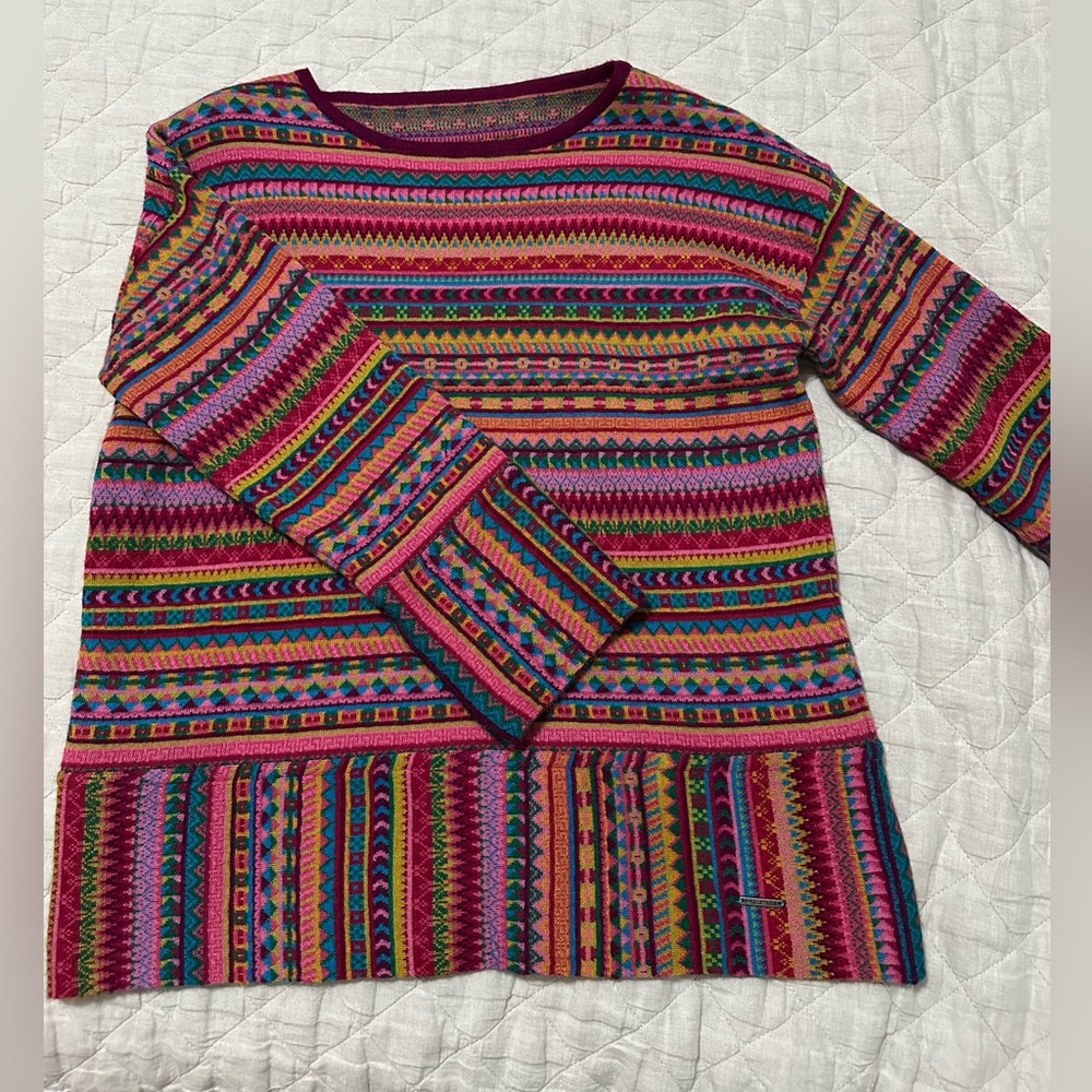 Authentic Peruvian Alpaca Sweater - Kuna, Womens M